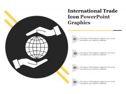 International trade icon powerpoint graphics