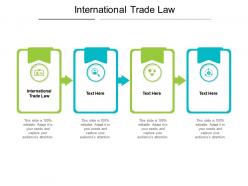 International trade law ppt powerpoint presentation ideas graphics example cpb
