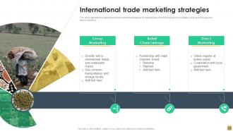 International Trade Marketing Strategies Export Trading Company Profile