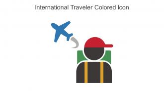 International Traveler Colored Icon In Powerpoint Pptx Png And Editable Eps Format
