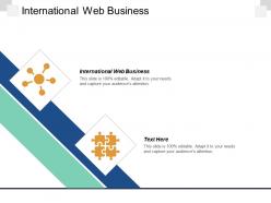 International web business ppt powerpoint presentation icon design templates cpb