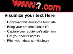 Internet address computer host name powerpoint templates ppt themes and graphics 0213