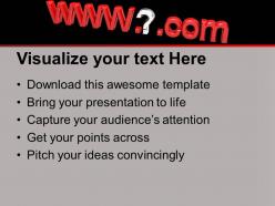 Internet address computer host name powerpoint templates ppt themes and graphics 0213