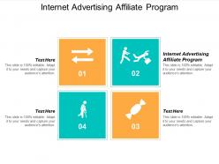 Internet advertising affiliate program ppt powerpoint presentation model styles cpb