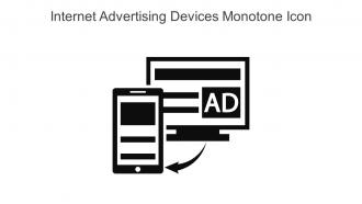 Internet Advertising Devices Monotone Icon In Powerpoint Pptx Png And Editable Eps Format