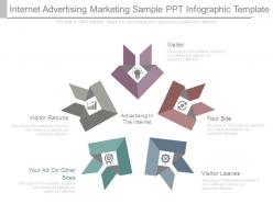Internet advertising marketing sample ppt infographic template