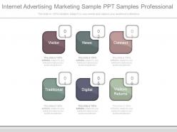 Internet Advertising Marketing Sample Ppt Samples Professional