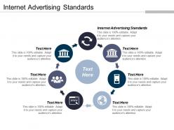 Internet advertising standards ppt powerpoint presentation icon show cpb