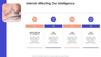 Internet Affecting Our Intelligence In Powerpoint And Google Slides Cpb