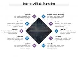 Internet affiliate marketing ppt powerpoint presentation summary images cpb