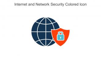 Internet And Network Security Colored Icon In Powerpoint Pptx Png And Editable Eps Format