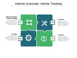 Internet automatic vehicle tracking ppt powerpoint presentation model skills cpb