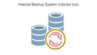 Internet Backup System Colored Icon In Powerpoint Pptx Png And Editable Eps Format