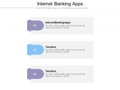 Internet banking apps ppt powerpoint presentation summary example cpb