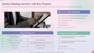Internet Banking Services With Key Features Operational Process Management In The Banking Services