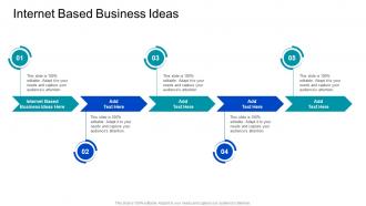 Internet Based Business Ideas In Powerpoint And Google Slides Cpb