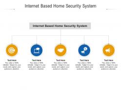 Internet based home security system ppt powerpoint presentation icon cpb