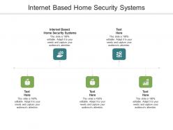 Internet based home security systems ppt powerpoint presentation ideas cpb