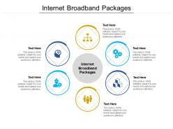 Internet broadband packages ppt powerpoint presentation icon slideshow cpb