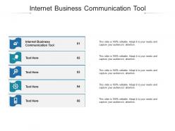 Internet business communication tool ppt powerpoint presentation inspiration visuals cpb