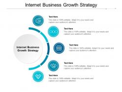 Internet business growth strategy ppt powerpoint presentation styles visuals cpb