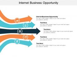 Internet business opportunity ppt powerpoint presentation ideas guidelines cpb