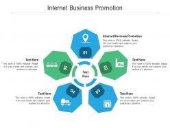 Internet business promotion ppt powerpoint presentation summary templates cpb