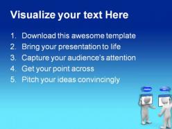 Internet chat concept business powerpoint templates and powerpoint backgrounds 0111