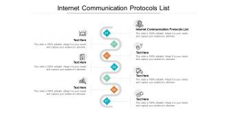 Internet communication protocols list ppt powerpoint presentation show templates cpb