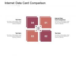 Internet data card comparison ppt powerpoint presentation gallery outfit cpb