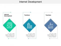 Internet development ppt powerpoint presentation icon graphics tutorials cpb