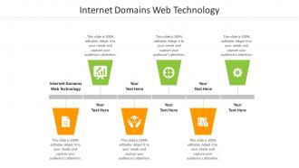 Internet domains web technology ppt powerpoint presentation styles design templates cpb