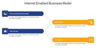 Internet Enabled Business Model In Powerpoint And Google Slides Cpb