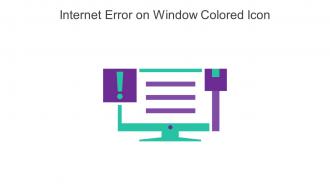 Internet Error On Window Colored Icon In Powerpoint Pptx Png And Editable Eps Format