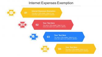 Internet Expenses Exemption Ppt Powerpoint Presentation Layouts Brochure Cpb