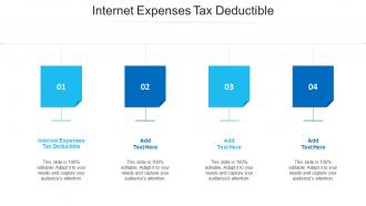 Internet Expenses Tax Deductible Ppt Powerpoint Presentation Styles Example Cpb