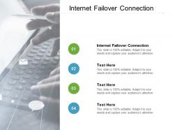 Internet failover connection ppt powerpoint presentation model example topics cpb