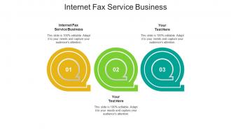 Internet fax service business ppt powerpoint presentation pictures outfit cpb