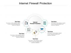 Internet firewall protection ppt powerpoint presentation layouts ideas cpb