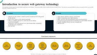 Internet Gateway Security IT Powerpoint Presentation Slides Compatible Template