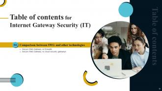 Internet Gateway Security IT Powerpoint Presentation Slides Attractive Template