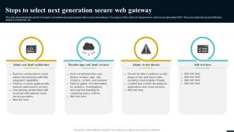 Internet Gateway Security IT Steps To Select Next Generation Secure Web