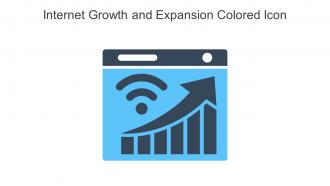 Internet Growth And Expansion Colored Icon In Powerpoint Pptx Png And Editable Eps Format