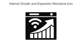 Internet Growth And Expansion Monotone Icon In Powerpoint Pptx Png And Editable Eps Format