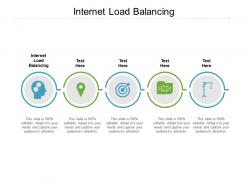 Internet load balancing ppt powerpoint presentation ideas design ideas cpb