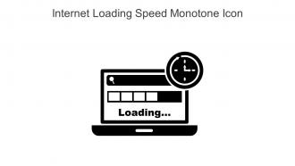 Internet Loading Speed Monotone Icon In Powerpoint Pptx Png And Editable Eps Format