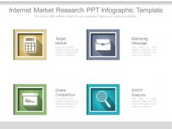 internet market research ppt infographic template