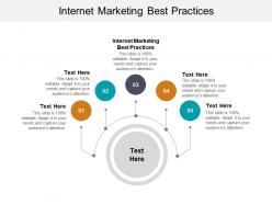 Internet marketing best practices ppt powerpoint presentation infographic template infographics cpb
