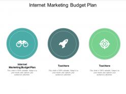 Internet marketing budget plan ppt powerpoint presentation layouts graphic tips cpb