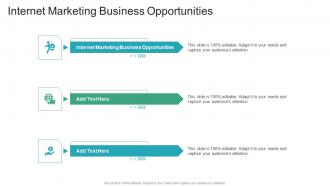 Internet Marketing Business Opportunities In Powerpoint And Google Slides Cpb